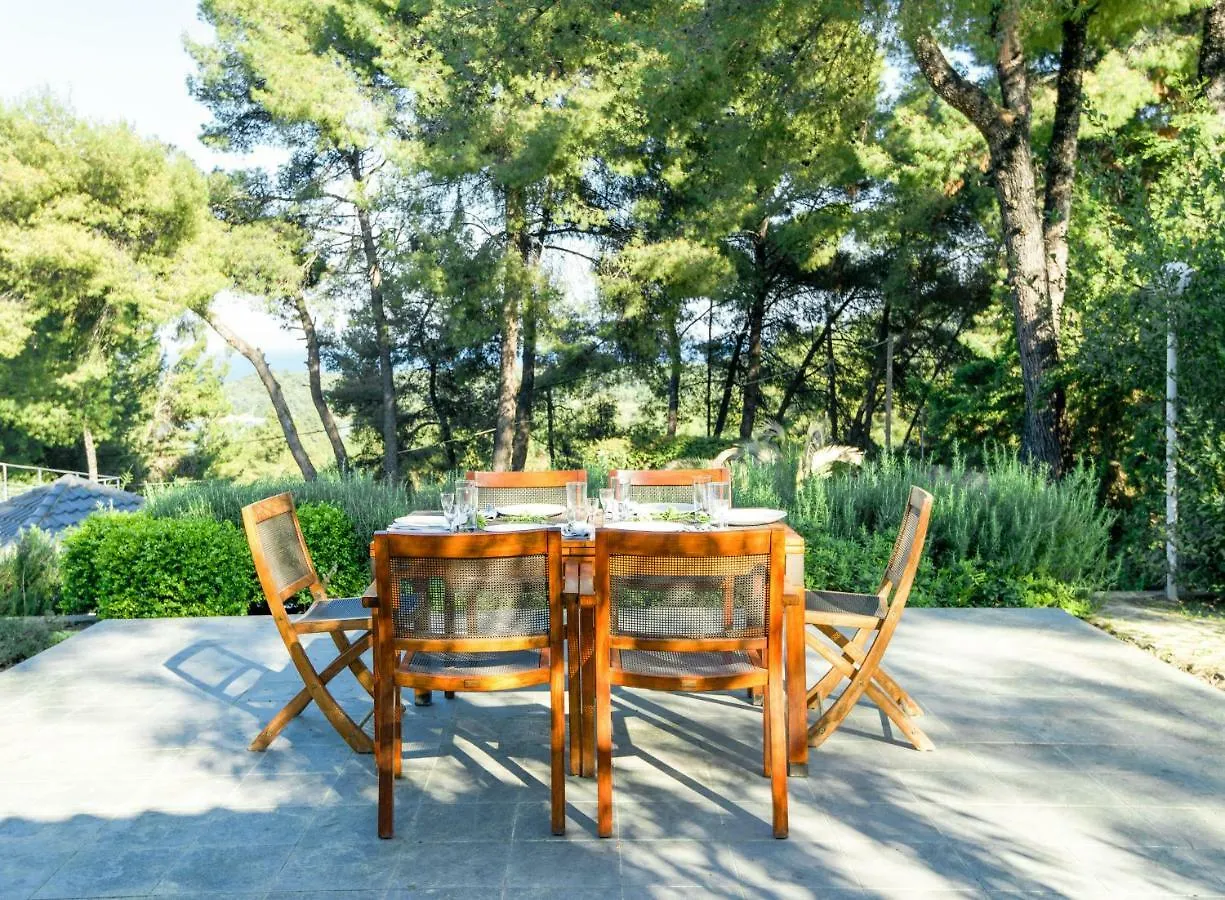 Villa Azzurro With Sea View And Private Pool Kassandra